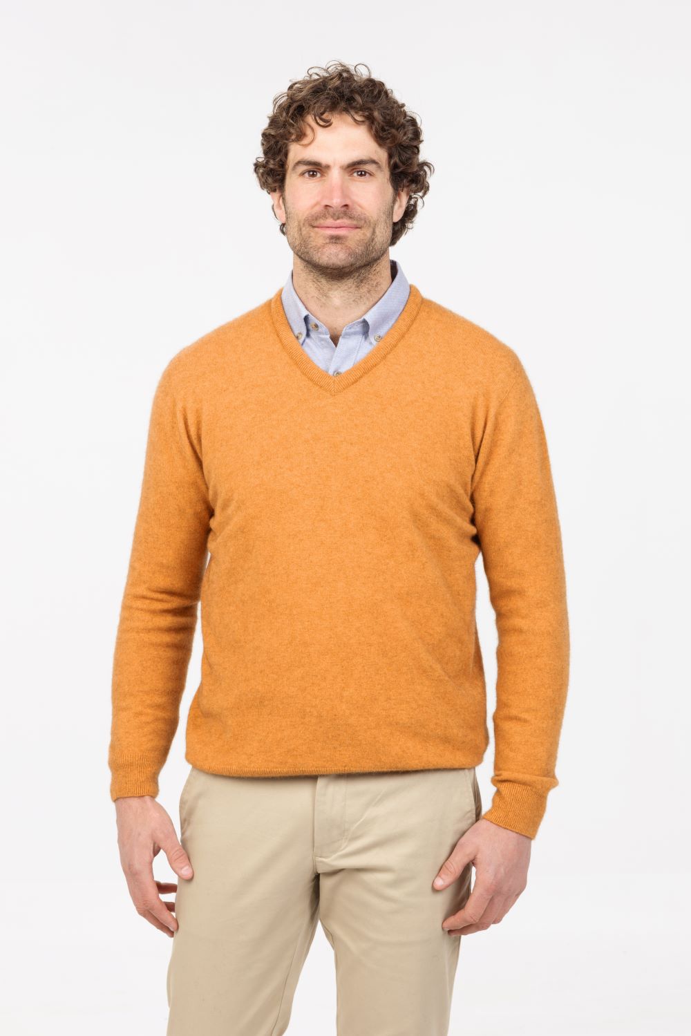 Men's Vee Neck Jumper
