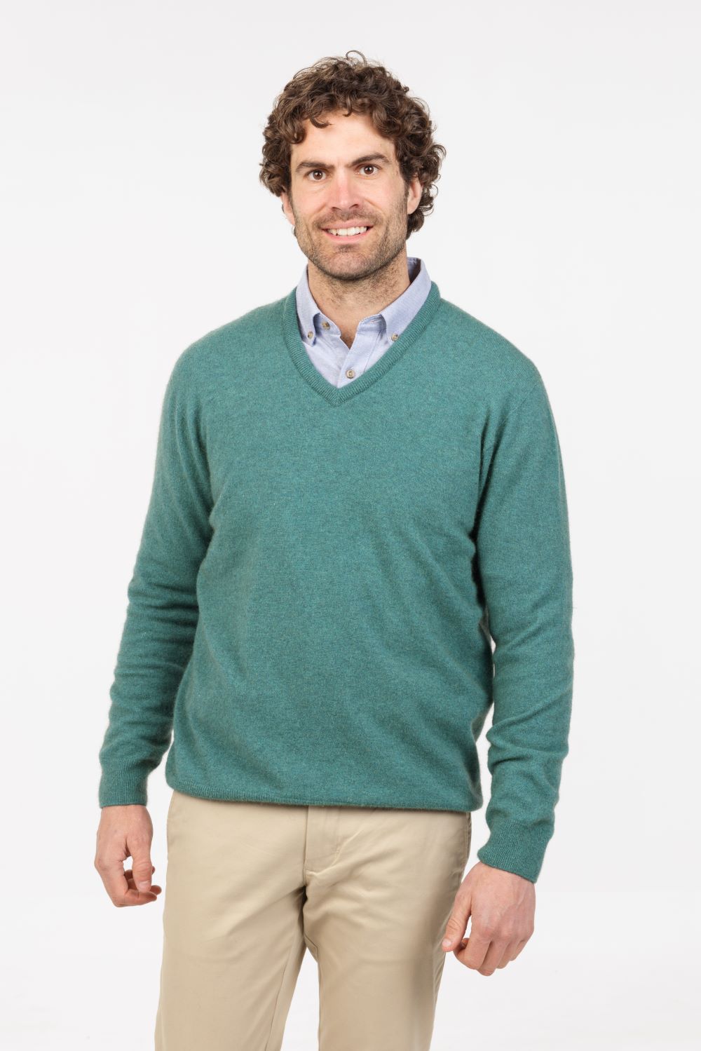 Men's Vee Neck Jumper