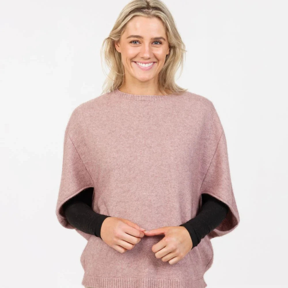 Split Sleeve Poncho