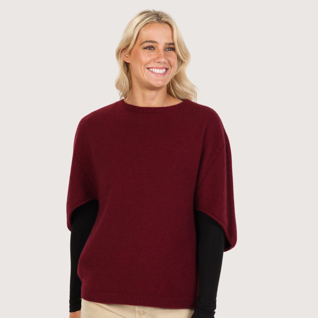 Split Sleeve Poncho