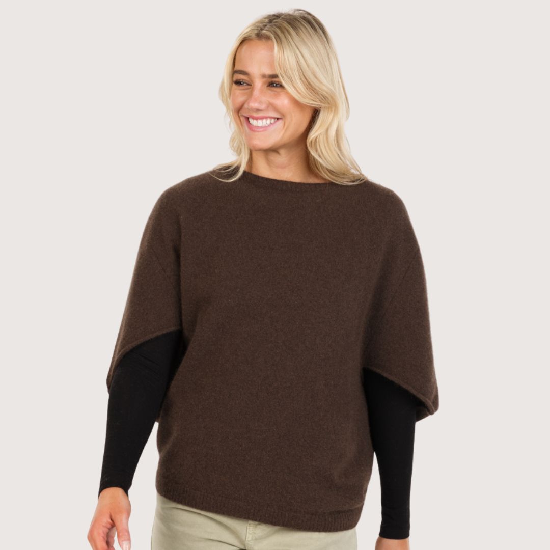 Split Sleeve Poncho