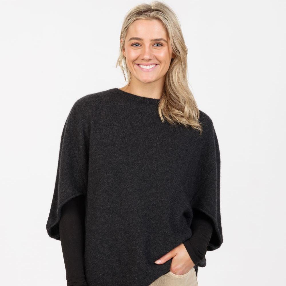 Split Sleeve Poncho