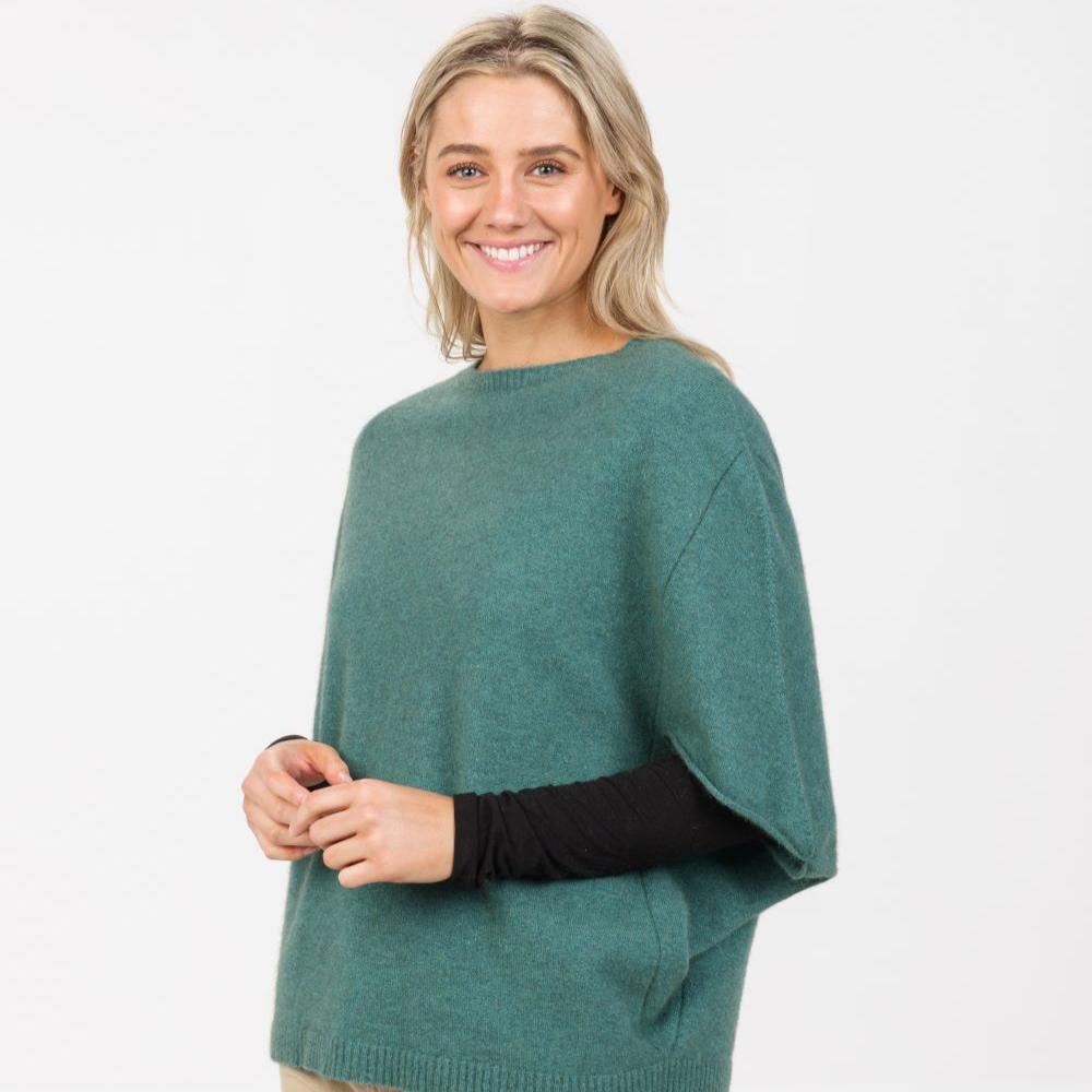 Split Sleeve Poncho