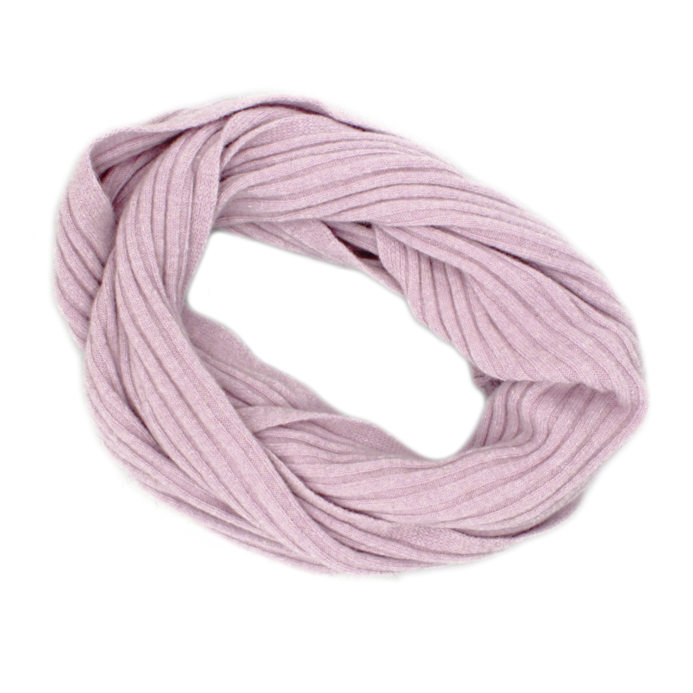 Ribbed Loop Scarf