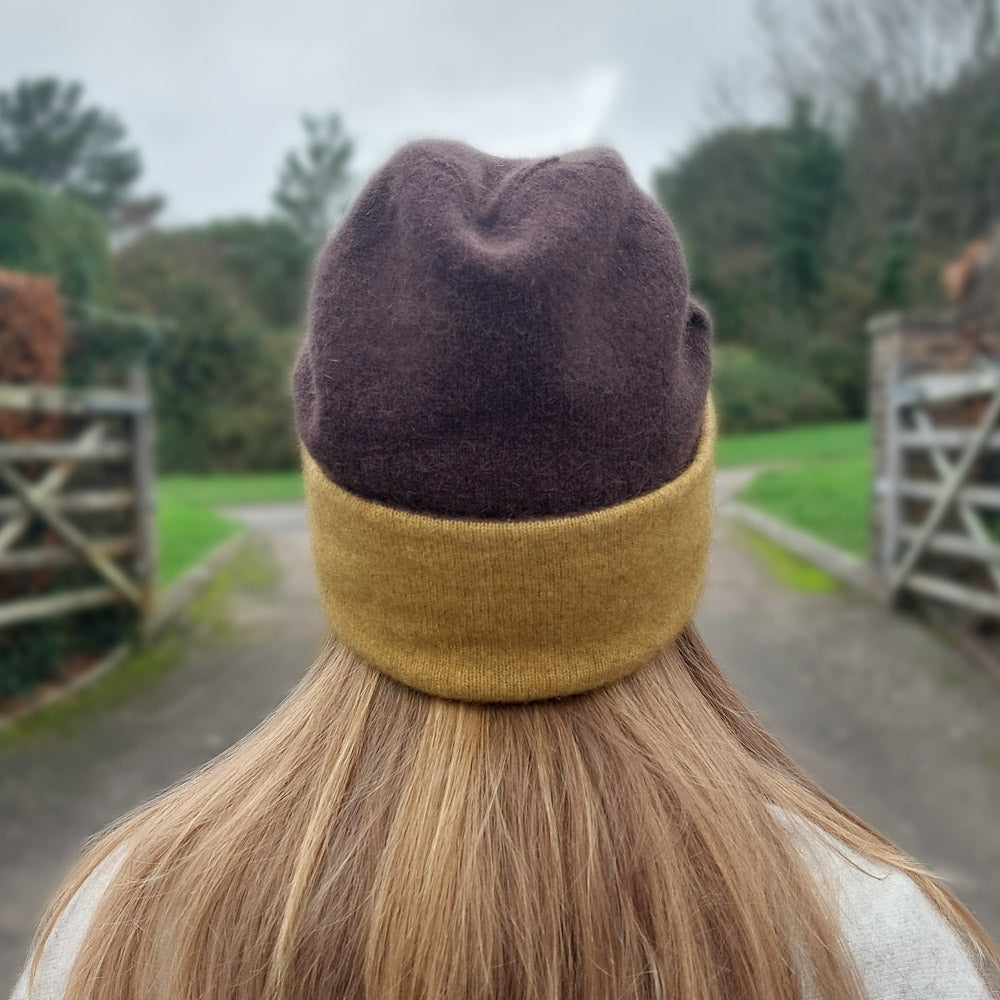 Reversible Beanie Hat | Possum Merino Silk | Made in NZ – Hello
