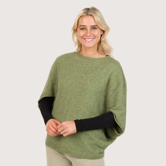 Split Sleeve Poncho