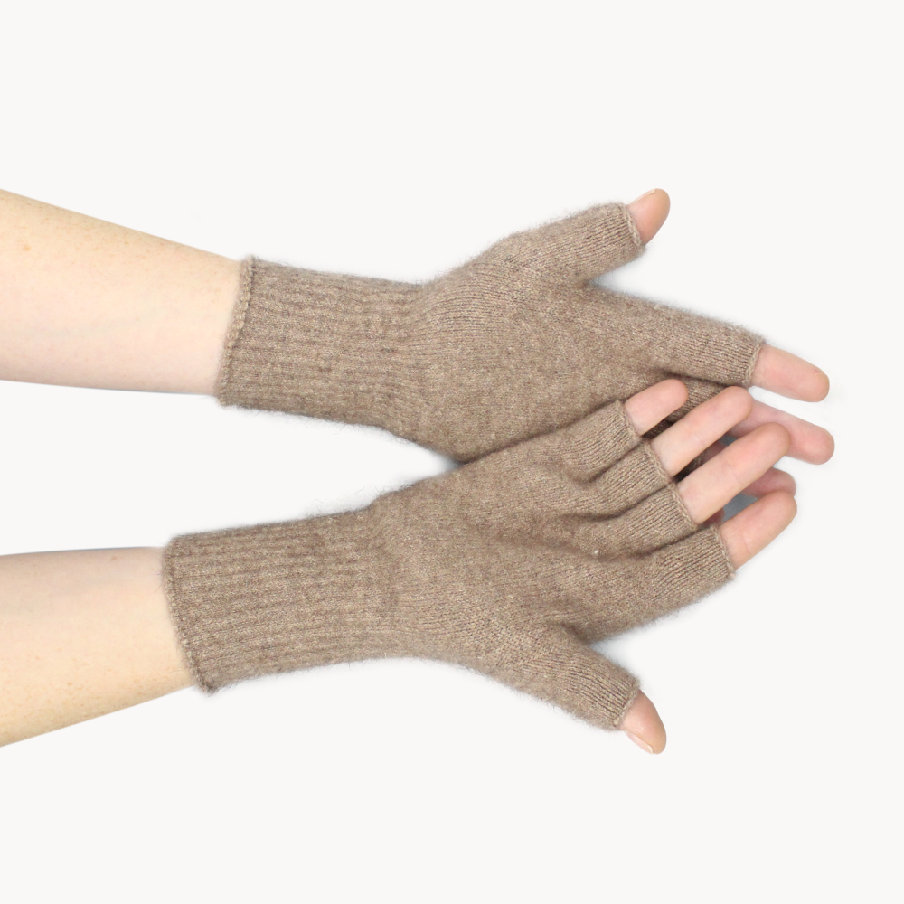Fingerless Gloves - Luxury Silk Blend